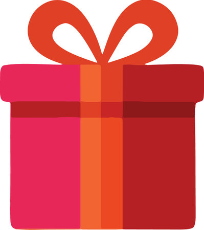 Holiday Celebration Gift Box Vectorのイラスト素材