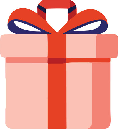 Holiday Celebration Gift Box Vectorのイラスト素材