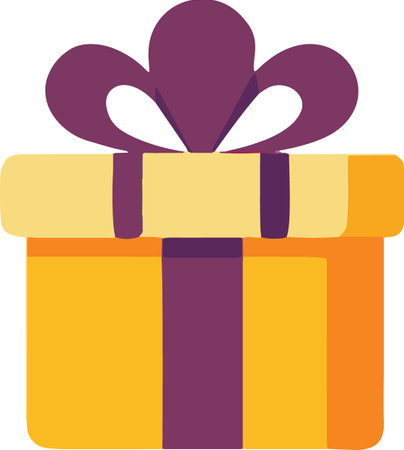 Holiday Celebration Gift Box Vectorのイラスト素材