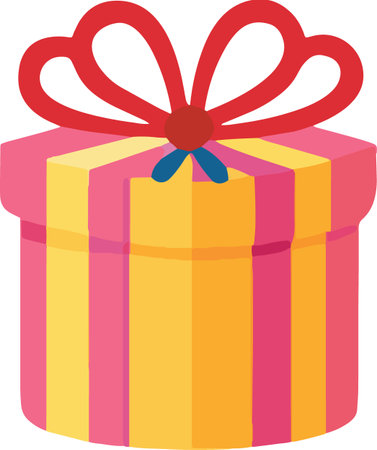 Holiday Celebration Gift Box Vectorのイラスト素材
