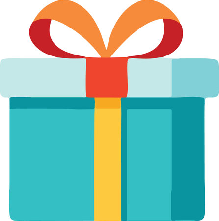 Holiday Celebration Gift Box Vectorのイラスト素材