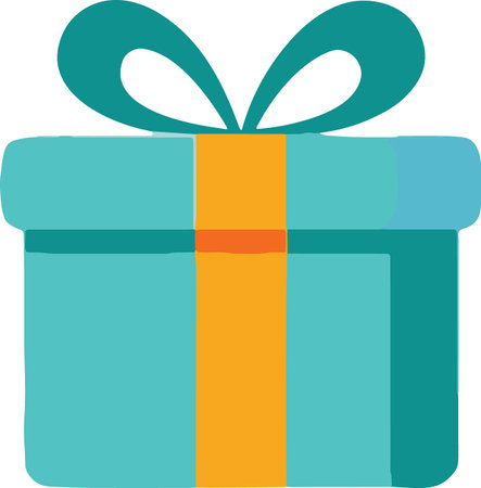 Holiday Celebration Gift Box Vectorのイラスト素材