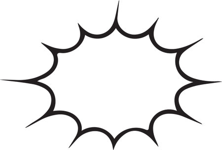 Hand Drawn Comic Speech Bubble â Vector Doodle Style Talk, Thought &amp; Chat Balloonsのイラスト素材