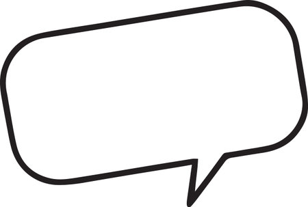 Hand Drawn Comic Speech Bubble â Vector Doodle Style Talk, Thought &amp; Chat Balloonsのイラスト素材