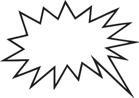 Hand Drawn Comic Speech Bubble â Vector Doodle Style Talk, Thought &amp; Chat Balloonsのイラスト素材