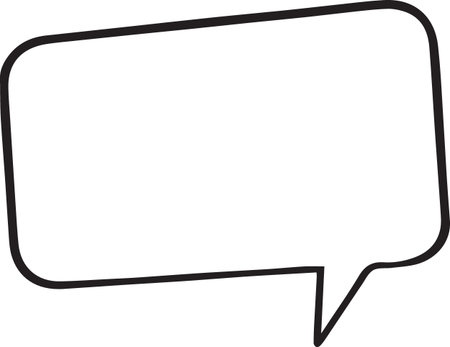 Hand Drawn Comic Speech Bubble â Vector Doodle Style Talk, Thought &amp; Chat Balloonsのイラスト素材