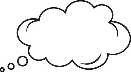 Hand Drawn Comic Speech Bubble â Vector Doodle Style Talk, Thought &amp; Chat Balloonsのイラスト素材