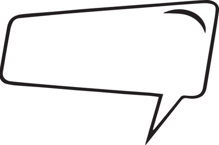 Hand Drawn Comic Speech Bubble â Vector Doodle Style Talk, Thought &amp; Chat Balloonsのイラスト素材