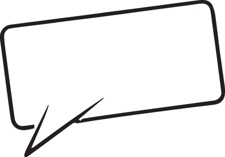 Hand Drawn Comic Speech Bubble â Vector Doodle Style Talk, Thought &amp; Chat Balloonsのイラスト素材