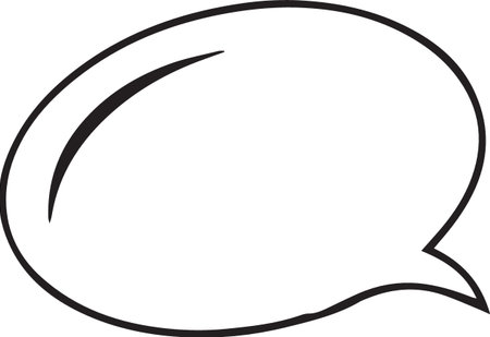 Hand Drawn Comic Speech Bubble â Vector Doodle Style Talk, Thought &amp; Chat Balloonsのイラスト素材