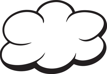 Hand Drawn Comic Speech Bubble â Vector Doodle Style Talk, Thought &amp; Chat Balloonsのイラスト素材