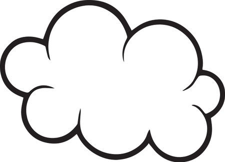 Hand Drawn Comic Speech Bubble â Vector Doodle Style Talk, Thought &amp; Chat Balloonsのイラスト素材