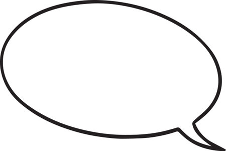 Hand Drawn Comic Speech Bubble â Vector Doodle Style Talk, Thought &amp; Chat Balloonsのイラスト素材