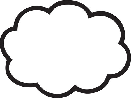 Hand Drawn Comic Speech Bubble â Vector Doodle Style Talk, Thought &amp; Chat Balloonsのイラスト素材