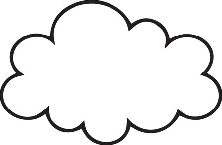 Hand Drawn Comic Speech Bubble â Vector Doodle Style Talk, Thought &amp; Chat Balloonsのイラスト素材