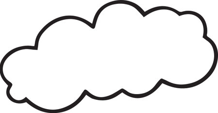 Hand Drawn Comic Speech Bubble â Vector Doodle Style Talk, Thought &amp; Chat Balloonsのイラスト素材