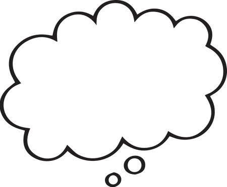 Hand Drawn Comic Speech Bubble â Vector Doodle Style Talk, Thought &amp; Chat Balloonsのイラスト素材