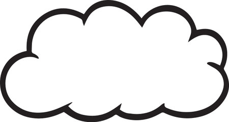 Hand Drawn Comic Speech Bubble â Vector Doodle Style Talk, Thought &amp; Chat Balloonsのイラスト素材