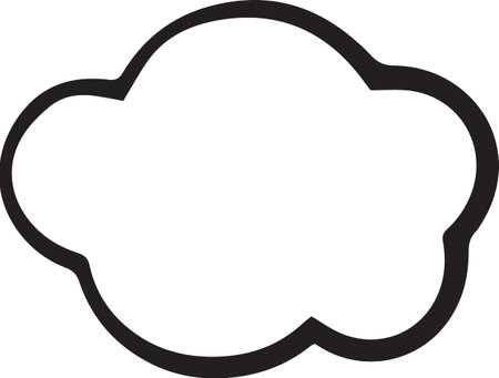 Hand Drawn Comic Speech Bubble â Vector Doodle Style Talk, Thought &amp; Chat Balloonsのイラスト素材