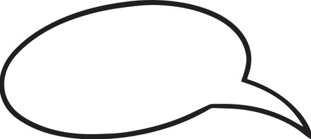 Hand Drawn Comic Speech Bubble â Vector Doodle Style Talk, Thought &amp; Chat Balloonsのイラスト素材