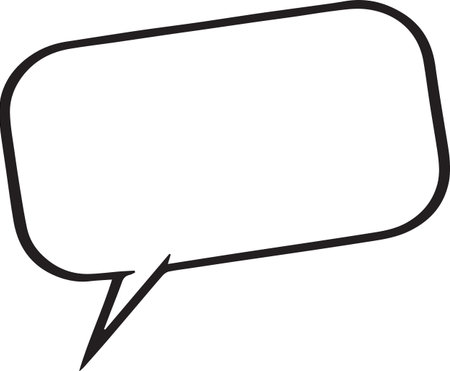 Hand Drawn Comic Speech Bubble â Vector Doodle Style Talk, Thought &amp; Chat Balloonsのイラスト素材