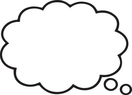 Hand Drawn Comic Speech Bubble â Vector Doodle Style Talk, Thought &amp; Chat Balloonsのイラスト素材