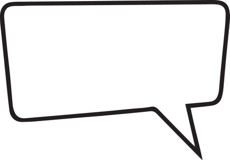 Hand Drawn Comic Speech Bubble â Vector Doodle Style Talk, Thought &amp; Chat Balloonsのイラスト素材