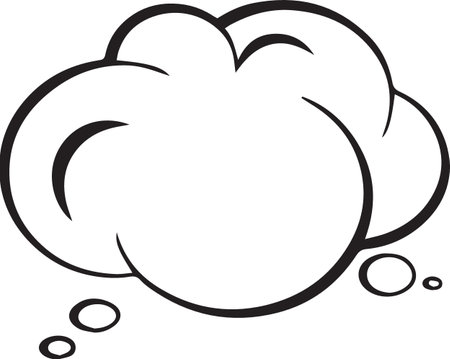 Hand Drawn Comic Speech Bubble â Vector Doodle Style Talk, Thought &amp; Chat Balloonsのイラスト素材