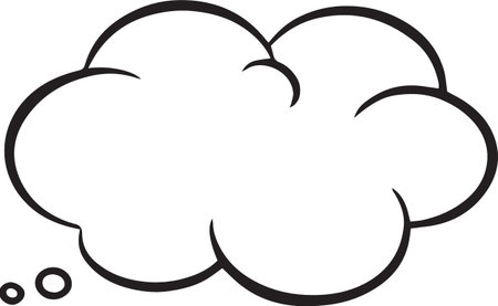 Hand Drawn Comic Speech Bubble â Vector Doodle Style Talk, Thought &amp; Chat Balloonsのイラスト素材