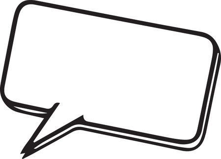 Hand Drawn Comic Speech Bubble â Vector Doodle Style Talk, Thought &amp; Chat Balloonsのイラスト素材