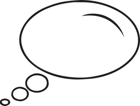 Hand Drawn Comic Speech Bubble â Vector Doodle Style Talk, Thought &amp; Chat Balloonsのイラスト素材