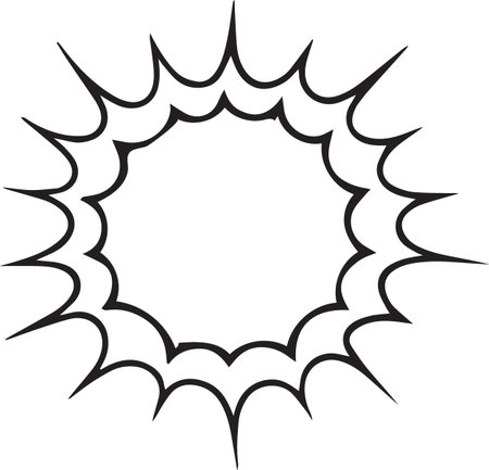 Hand Drawn Comic Speech Bubble â Vector Doodle Style Talk, Thought &amp; Chat Balloonsのイラスト素材