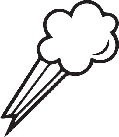 Hand Drawn Comic Speech Bubble â Vector Doodle Style Talk, Thought &amp; Chat Balloonsのイラスト素材