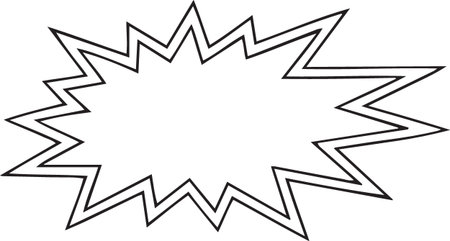 Hand Drawn Comic Speech Bubble â Vector Doodle Style Talk, Thought &amp; Chat Balloonsのイラスト素材