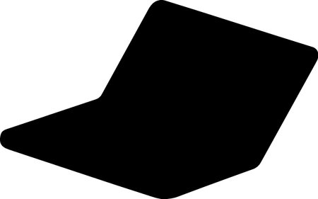 Black Baseball cap icon isolated on white background. Vector Illustration.のイラスト素材