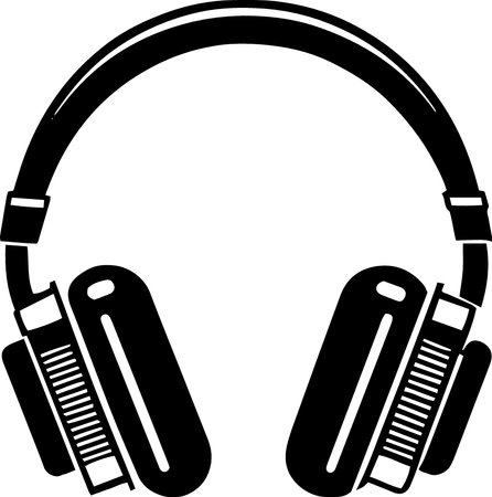 Headphones icon. Headphones vector icon. Headphones vector iconのイラスト素材