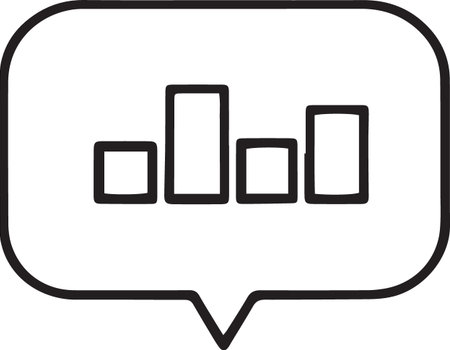 Black line Pie chart infographic icon isolated on white background. Diagram chart sign. Vector Illustrationのイラスト素材