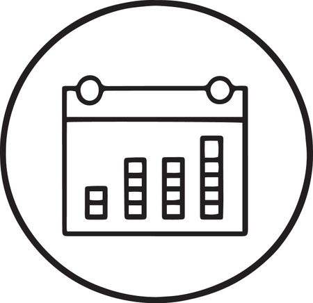 Vector Charts Icon Sign Icon Vector Illustration For Personal And Commercial Use... Clean Look Trendy Icon...のイラスト素材