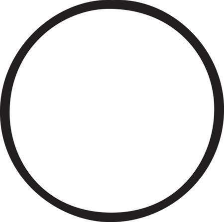 Circle, circle, ring icon vector image. Can also be used for material design. Suitable for web apps, mobile apps and print media.のイラスト素材
