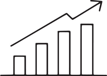 Black line Bank building icon isolated on white background. Vector Illustrationのイラスト素材