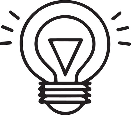 Black line Skyscraper icon isolated on white background. Vector Illustrationのイラスト素材