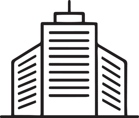 Black line Light bulb icon isolated on white background. Concept of idea. Vector Illustrationのイラスト素材