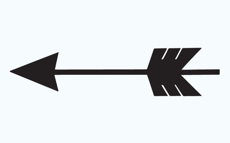 Arrow icon. Vector illustration. Flat design style eps 10のイラスト素材