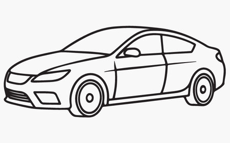Car design over white background, vector illustration eps10 graphic.のイラスト素材