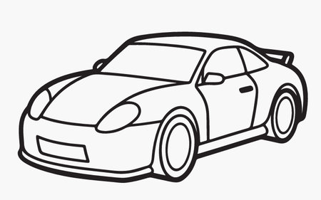 Car design over white background, vector illustration eps10 graphic.のイラスト素材
