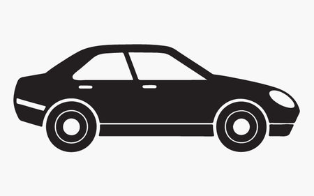 car icon design, vector illustration eps10 graphic. simple imageのイラスト素材