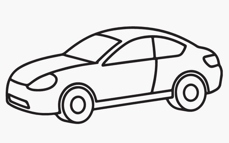 car design over white background vector illustration    vector illustratorのイラスト素材