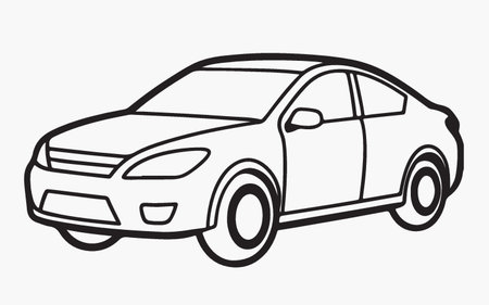 Car design over white background, vector illustration eps10 graphic.のイラスト素材