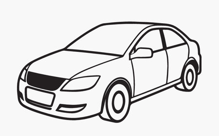 Car design over white background, vector illustration eps10 graphic.のイラスト素材