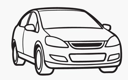 car design over white background vector illustration     vector illustrationのイラスト素材